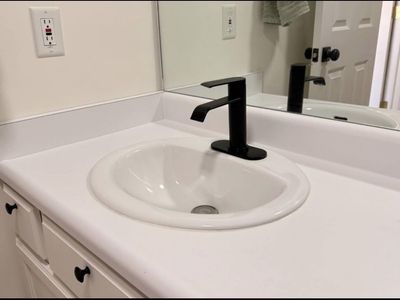 Bathroom counter top, sink & Faucet
