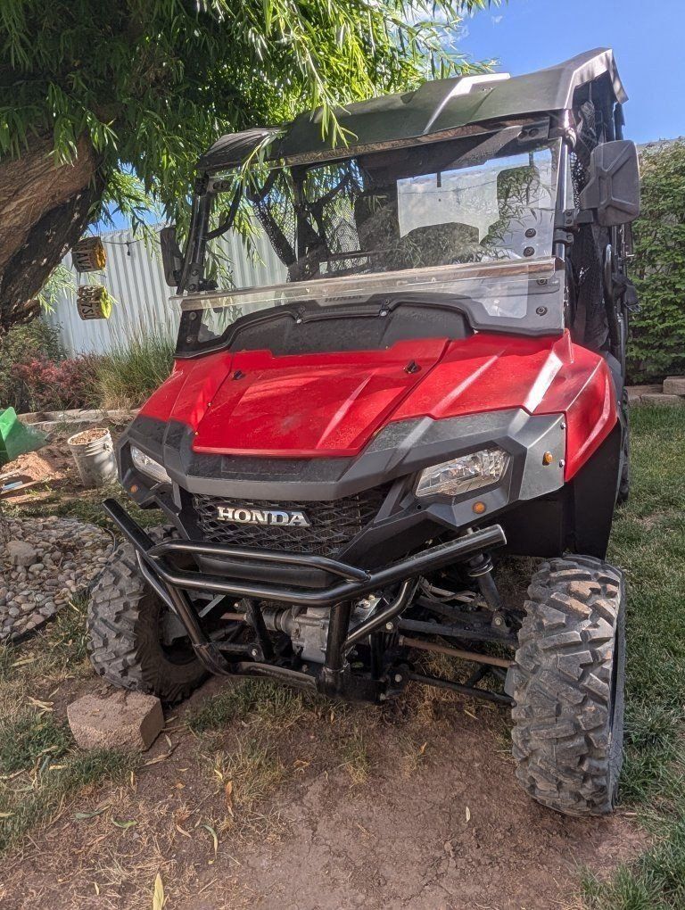 Used 2018 Honda Pioneer 700-4 Deluxe Side-by-Side UTV with Enclosure....