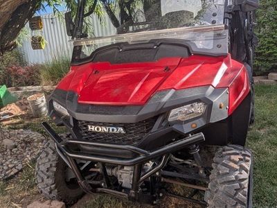 Used 2018 Honda Pioneer 700-4 Deluxe Side-by-Side UTV with Enclosure....