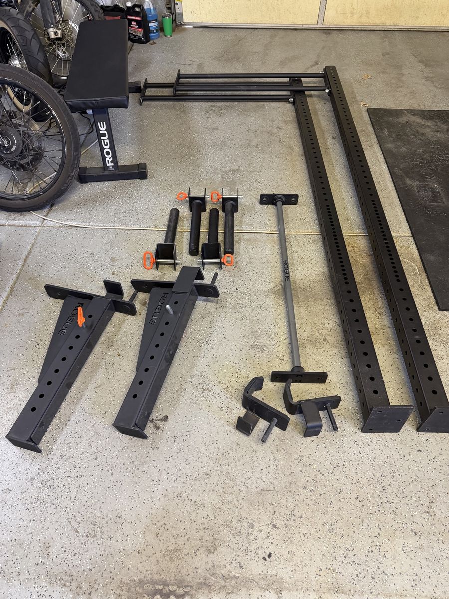 Rogue monster lite Wall Mount Rig Set Up