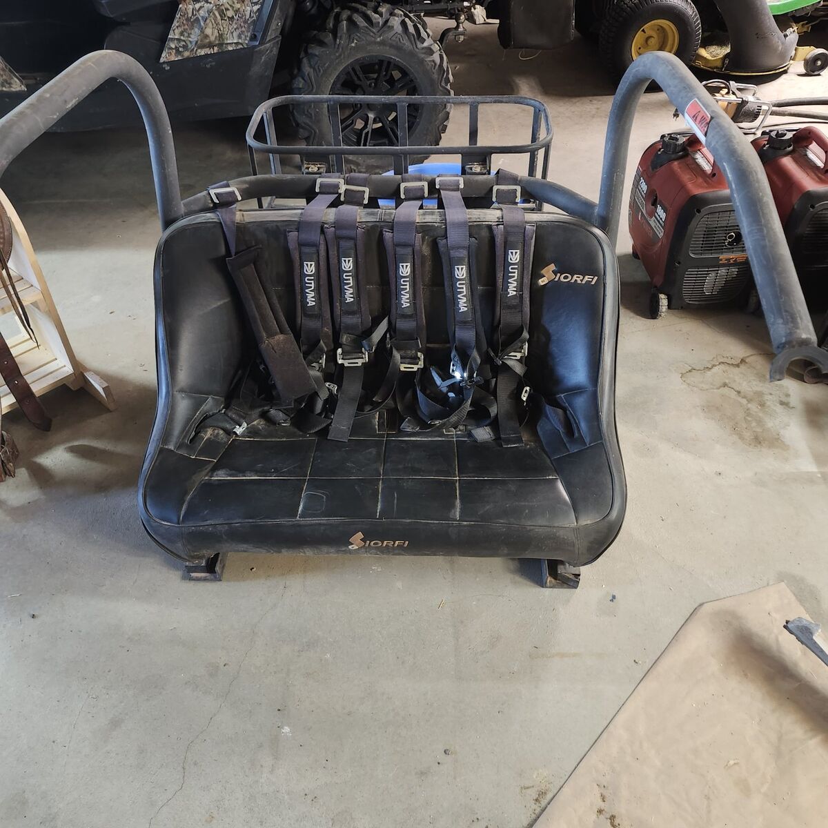 can am commander back seat