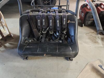 can am commander back seat