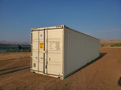 New Conex 40 Foot High Cube 1-trip