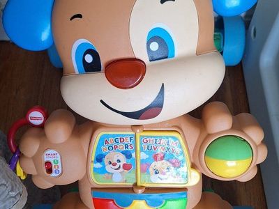 Fisher-Price Laugh & Learn Smart Stages Puppy Walker Baby Push Toy