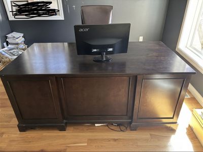 Executive desk - espresso color