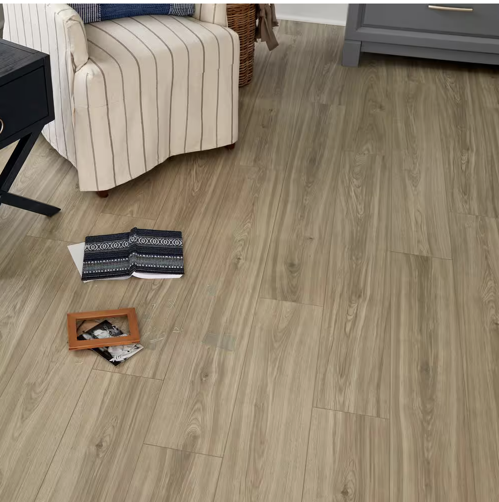 Holloway Hickory Blonde Waterproof Laminate Wood Flooring