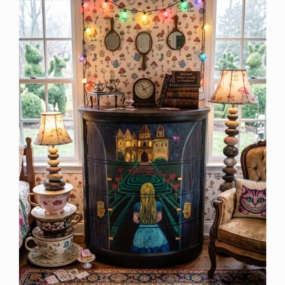 Wonderland corner dresser
