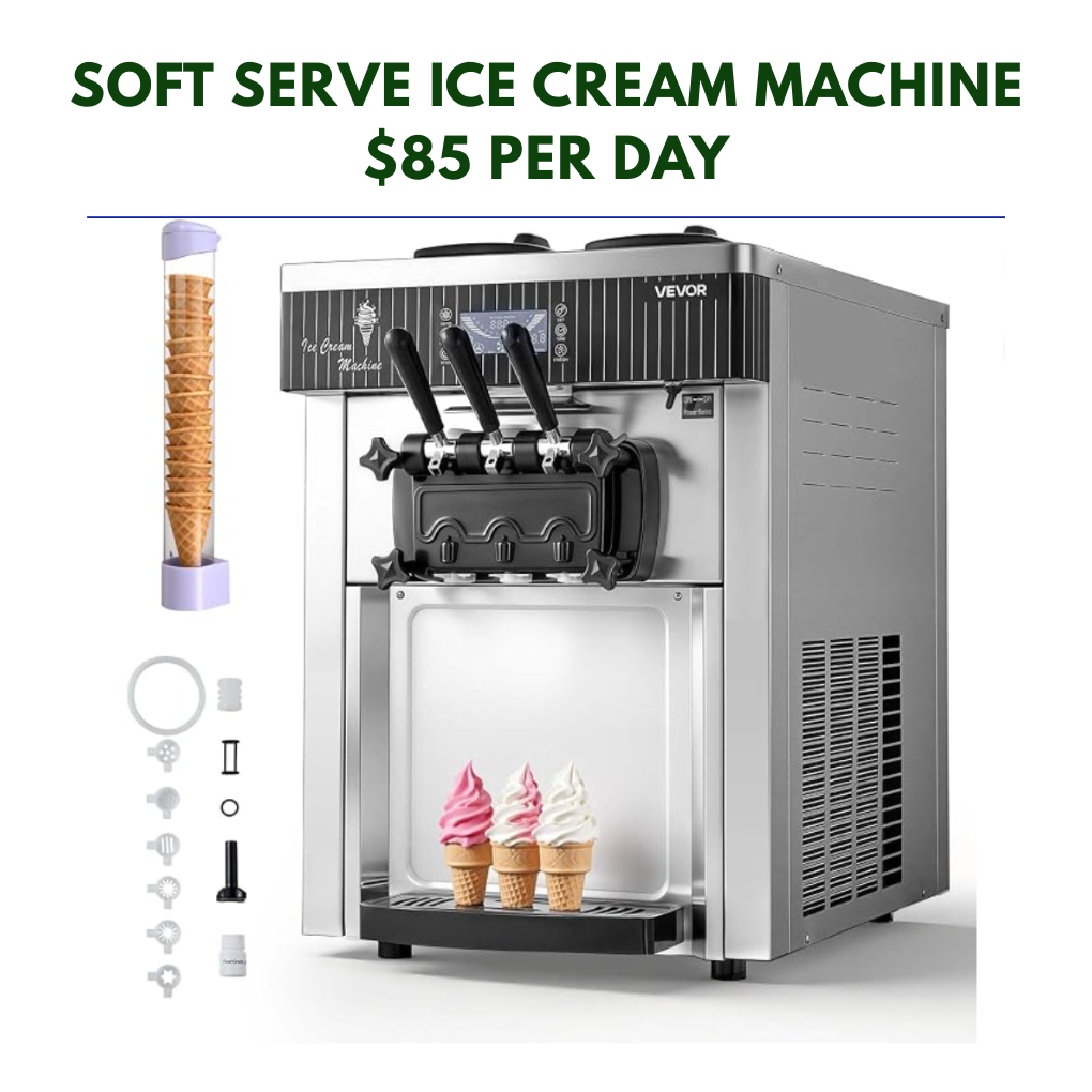 Soft Serve Ice Cream Machine RENTAL