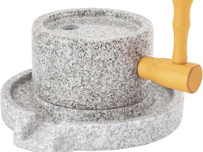 Brand new granite stone grain mill.