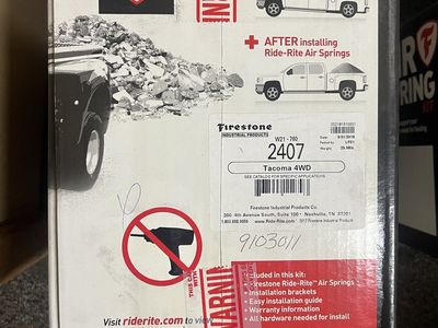 Firestone Ride-Rite Rear Kit #2407