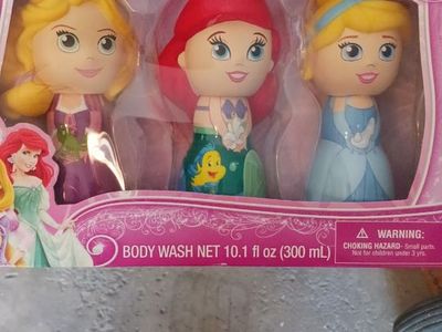 Disney Princess 3-pack body wash Collector Set
