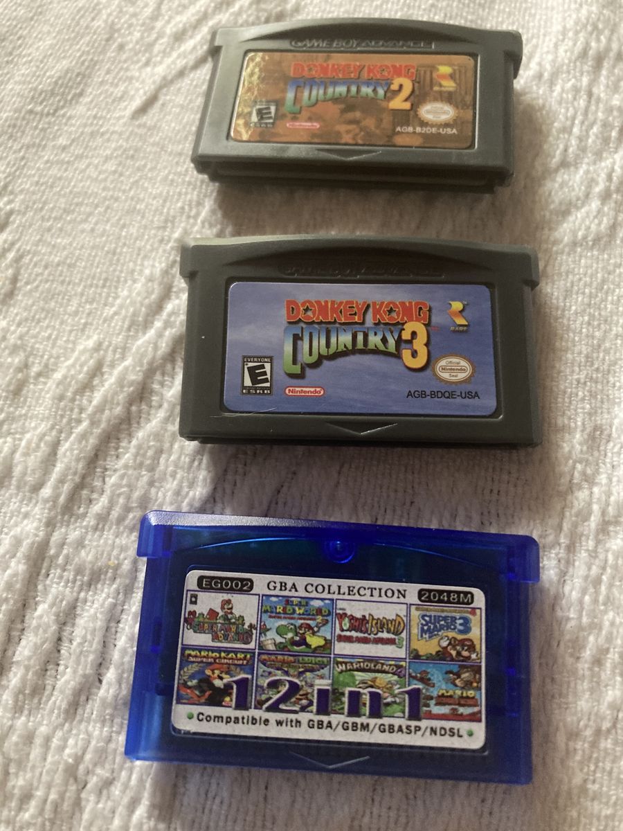 Game Boy Advance Games & Case