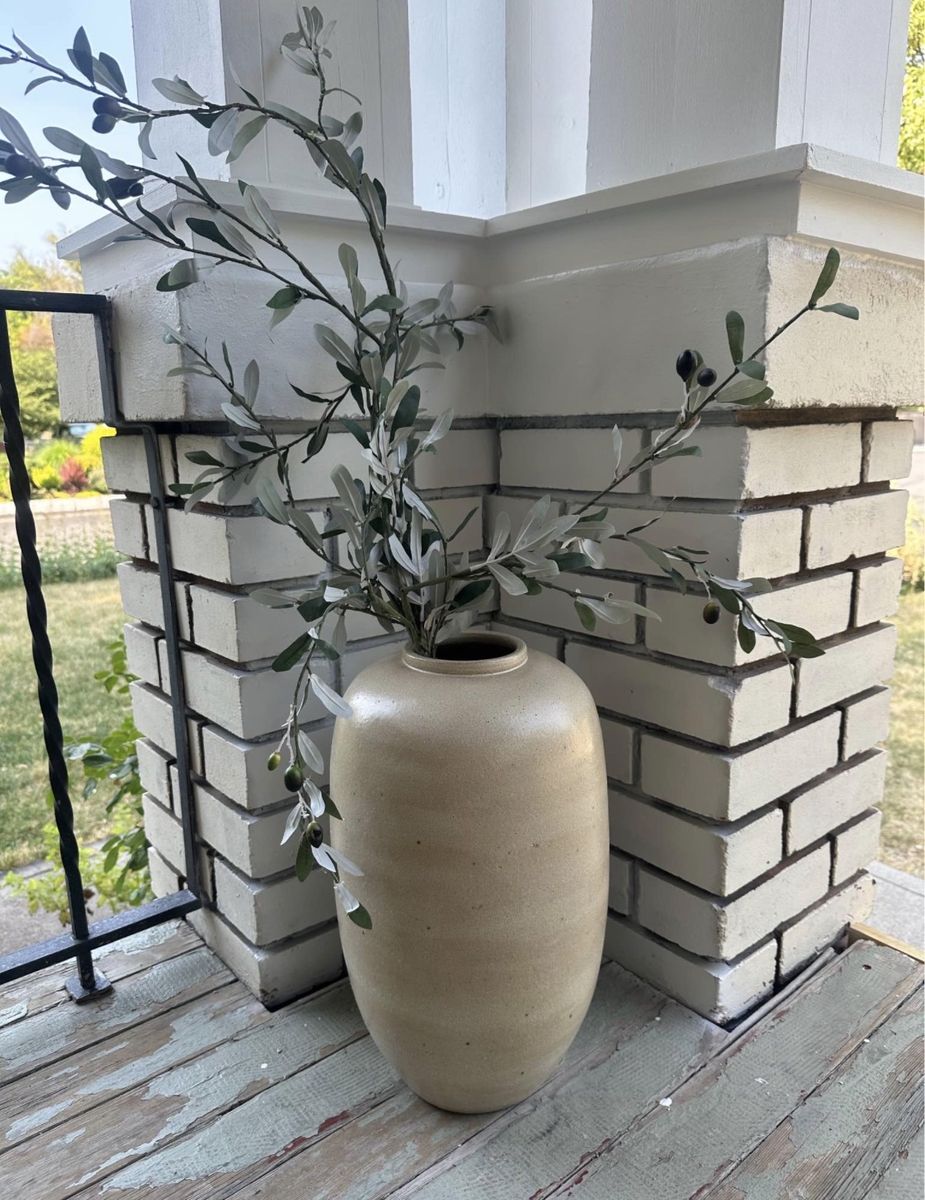 16 inch ceramic vase