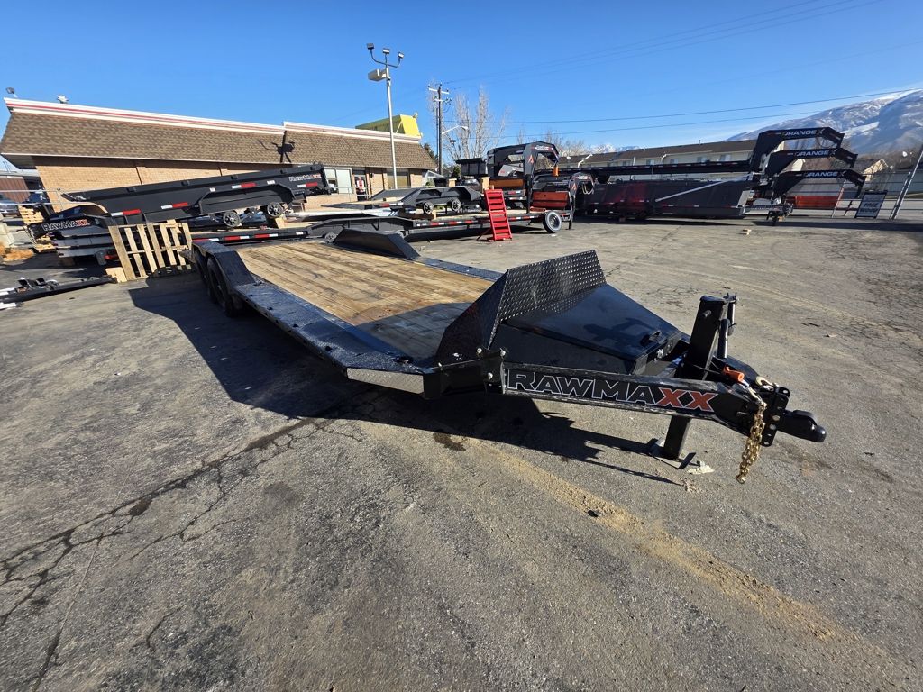 2026 RawMaxx 24' SLX 14K Car Hauler Flatbed Traile
