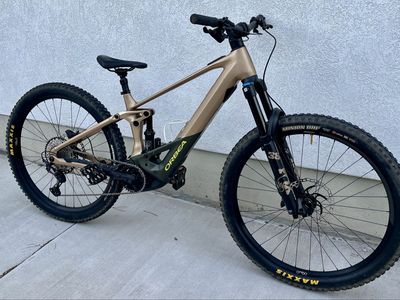 Orbea Wild H10 Electric Mountain Bike Full Suspension Fox Bosch Low Miles Senior Owned Medium 750wh Battery