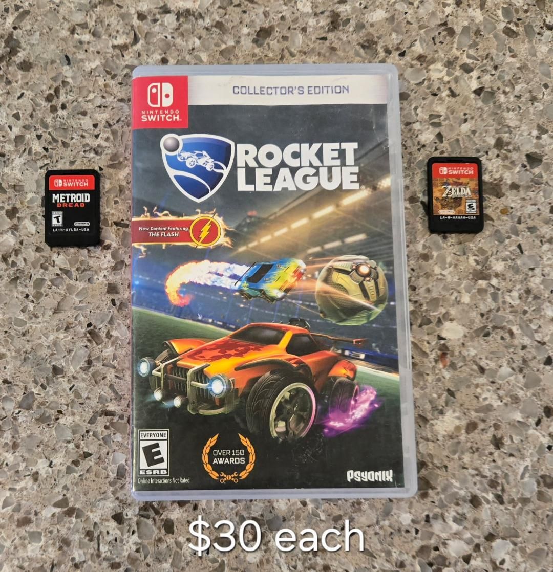 Nintendo Switch games $30 each including Metroid Dread! Trades considered!