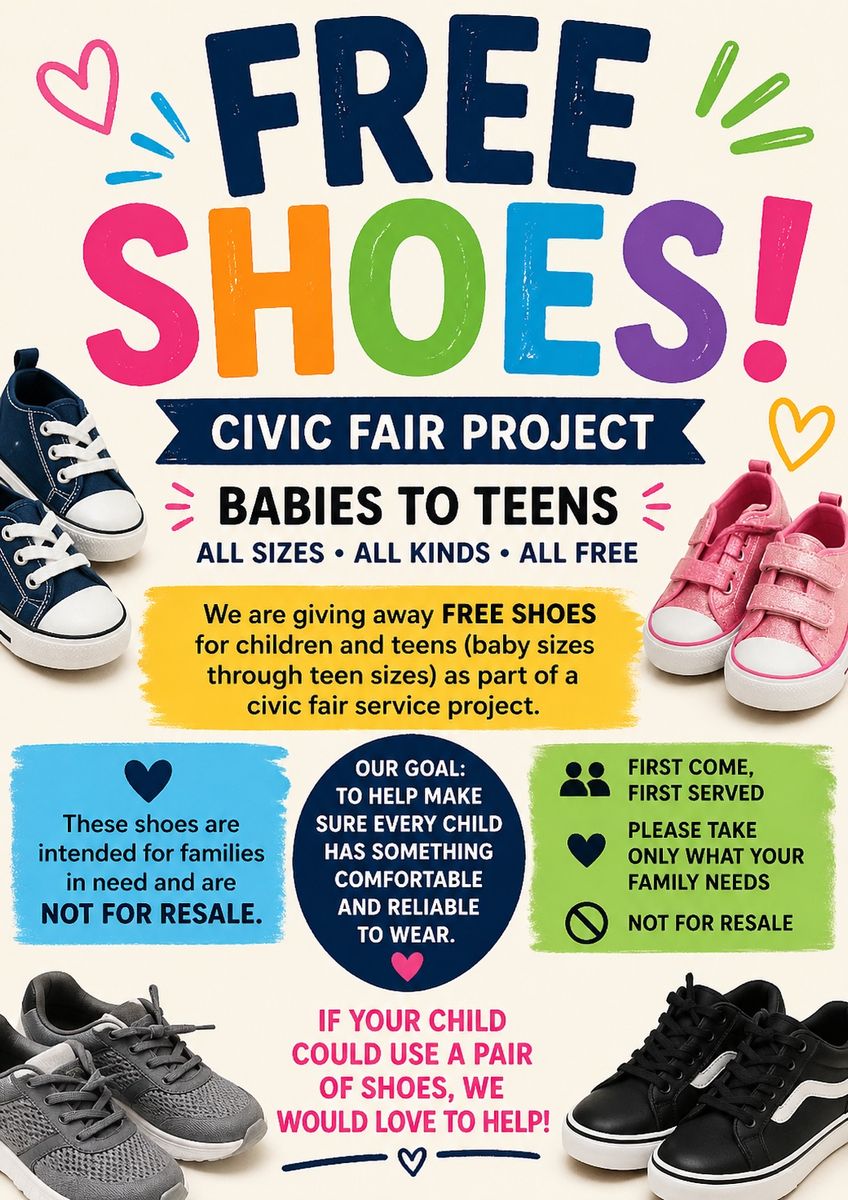 Free shoes for those in need
