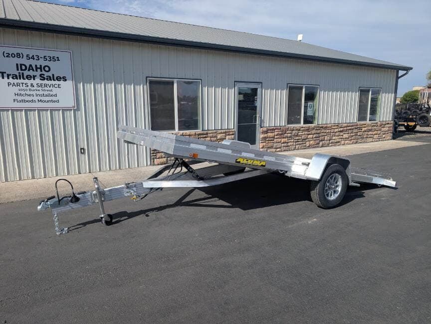 2026 Aluma 7815TILT-S-EL 77.5'x15' 5' Aluminum Tilt Utility Trailer 4.25K