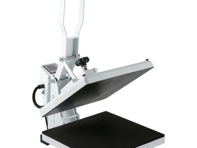 Vevor Heat Press 15" x 15" High Pressure Sublimation Printer 1200W White TL3838-1 New