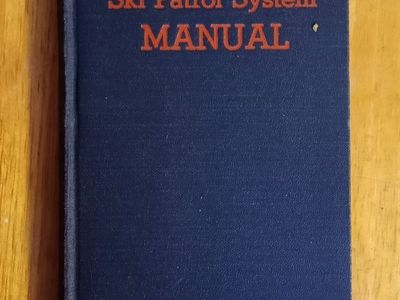 Vintage 1941 The National Ski Patrol System MANUAL - Rare First Edition History