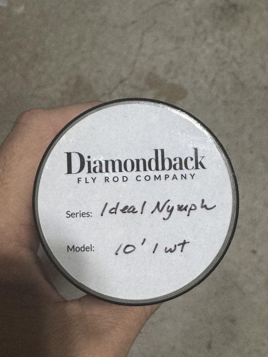 Diamondback Ideal Nymph 10' 1-Weight Fly Rod