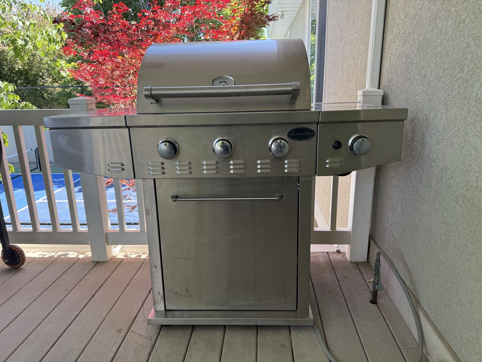 Stainless steel BBQ - Sonoma Platinum Edition