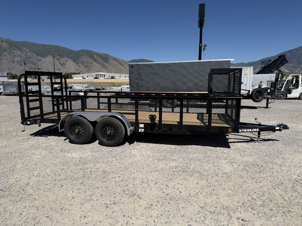 2026 PJ Trailers 7x18 83 Tandem Axle Channel (UL)"