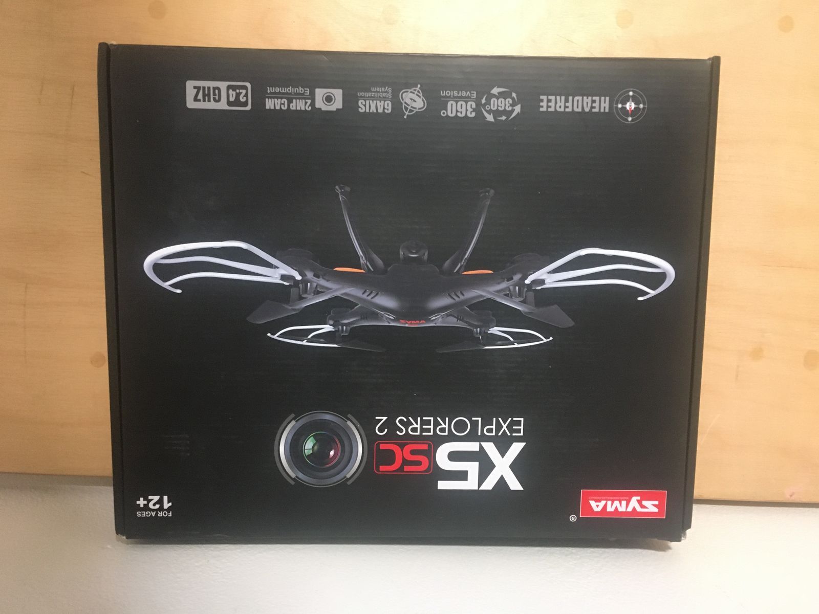 Syma X5SC Explorers 2 RC Quadcopter Drone with 2MP Camera, Headfree, 360 Roll, 6 Axis Gyro