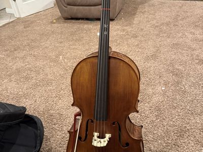 1/4 cello, case, stand, chair for beginners