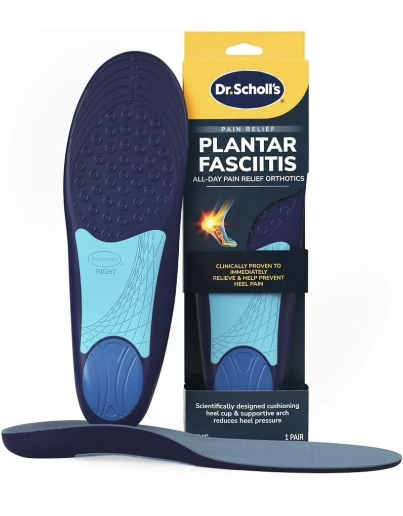 Dr Scholls Plantar Fasciitis Orthotic Mens 8-13
