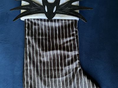 Nightmare Before Christmas Jack Skellington Stocking
