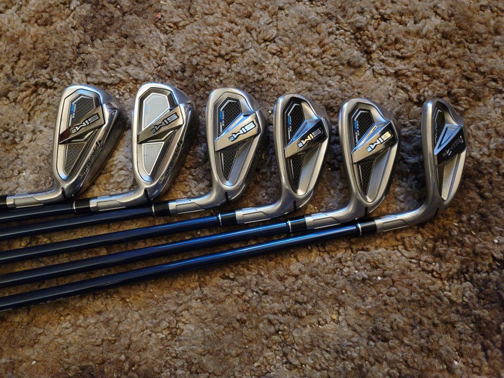 TM Sim2 Max OS Irons 6-PW AW LW Graphite Senior