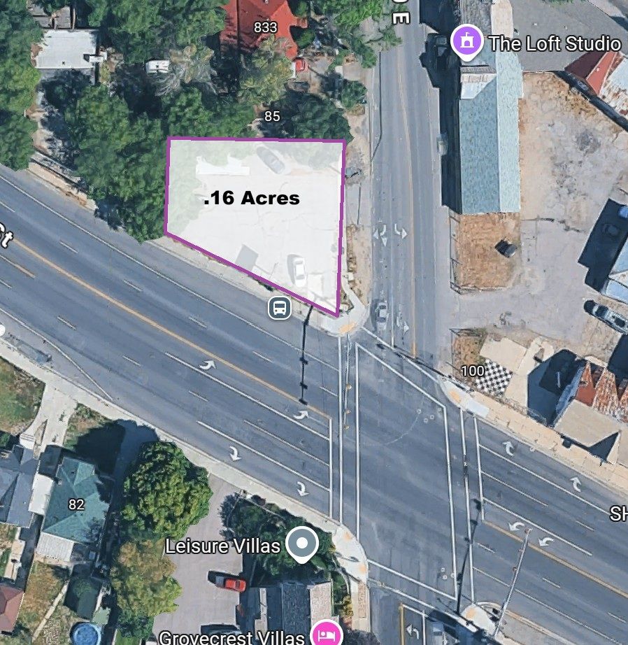 .16 Acres - Hard Corner with 4-Way Stoplight Intersection