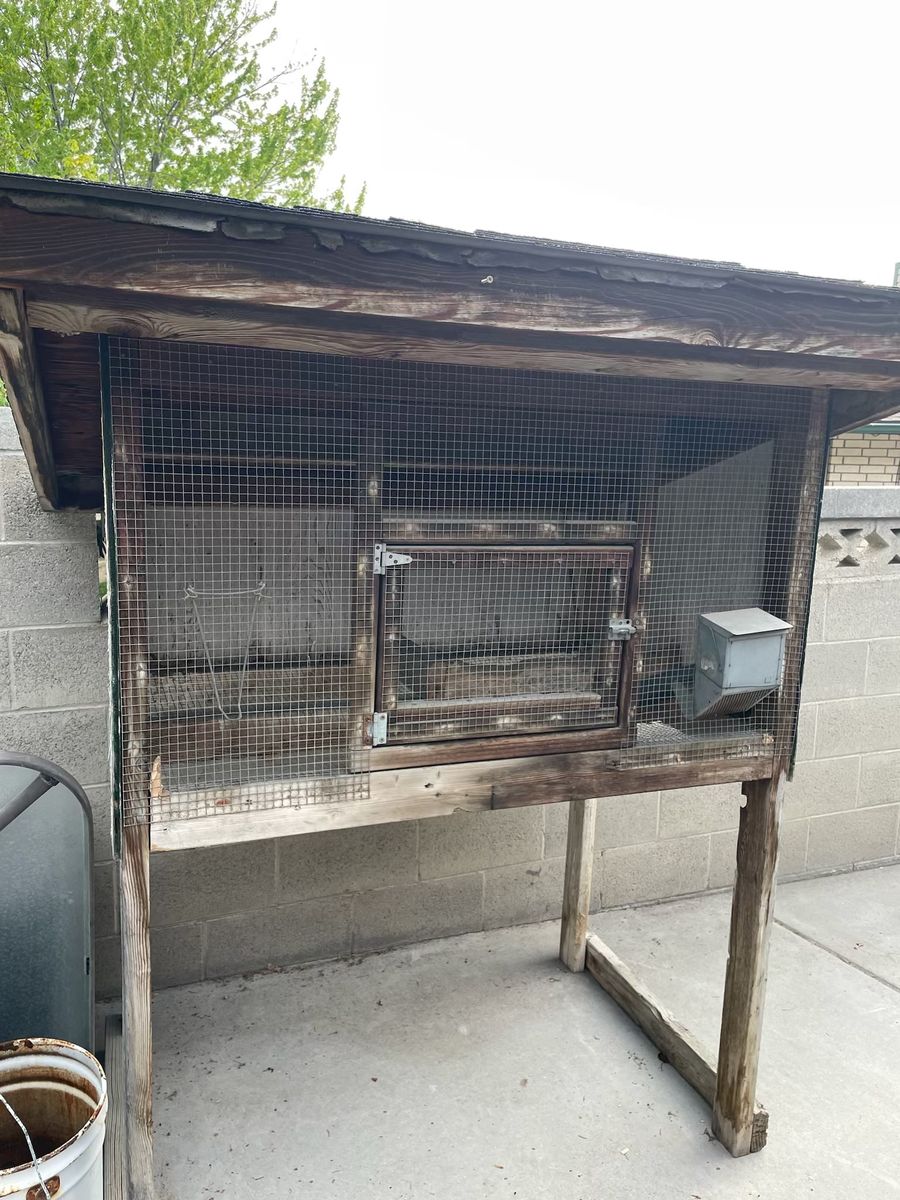 Bunny, Ducks or Chicken Hutch