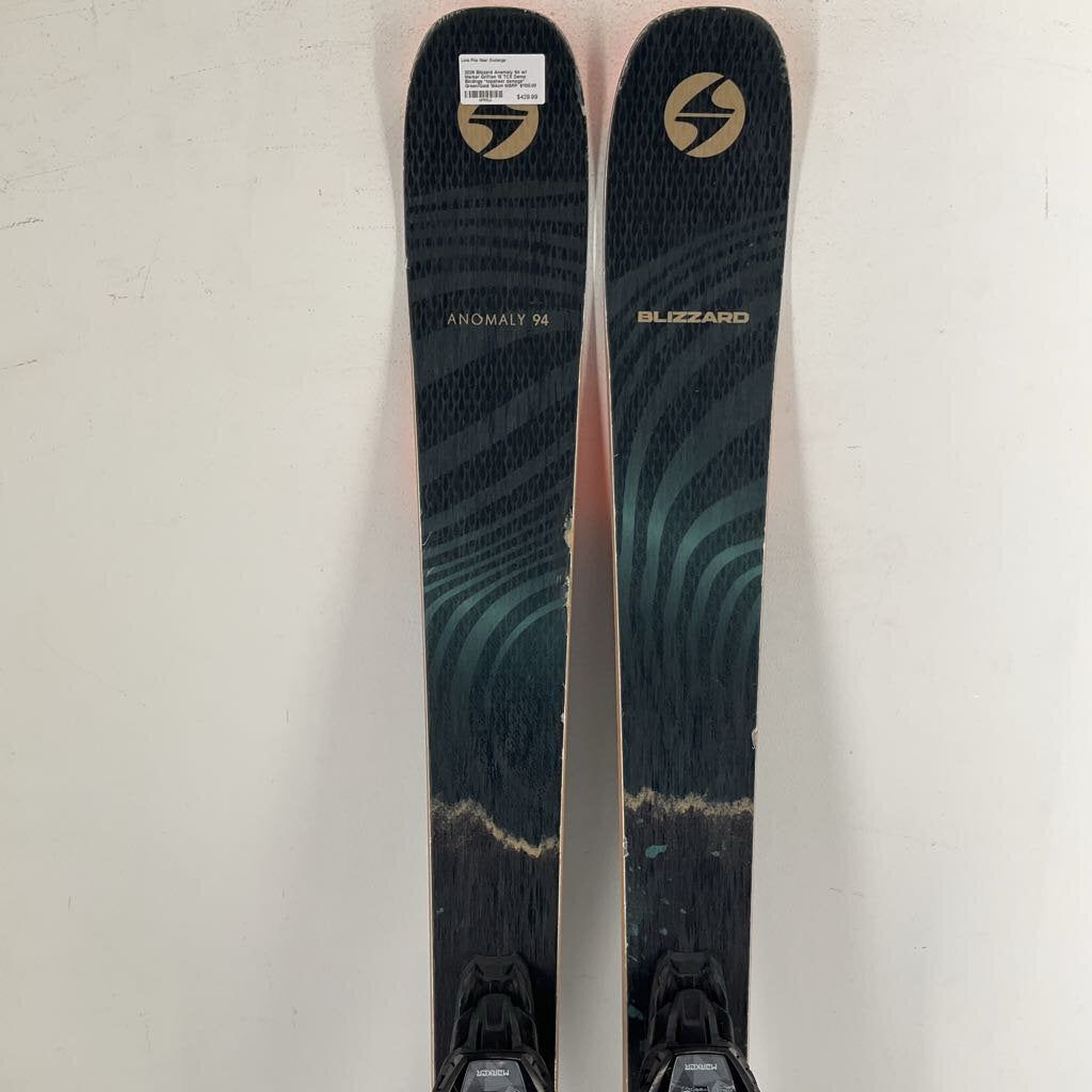 2026 Blizzard Anomaly 94 w/ Marker Griffon 13 TCX Demo Bindings *topsheet damage*