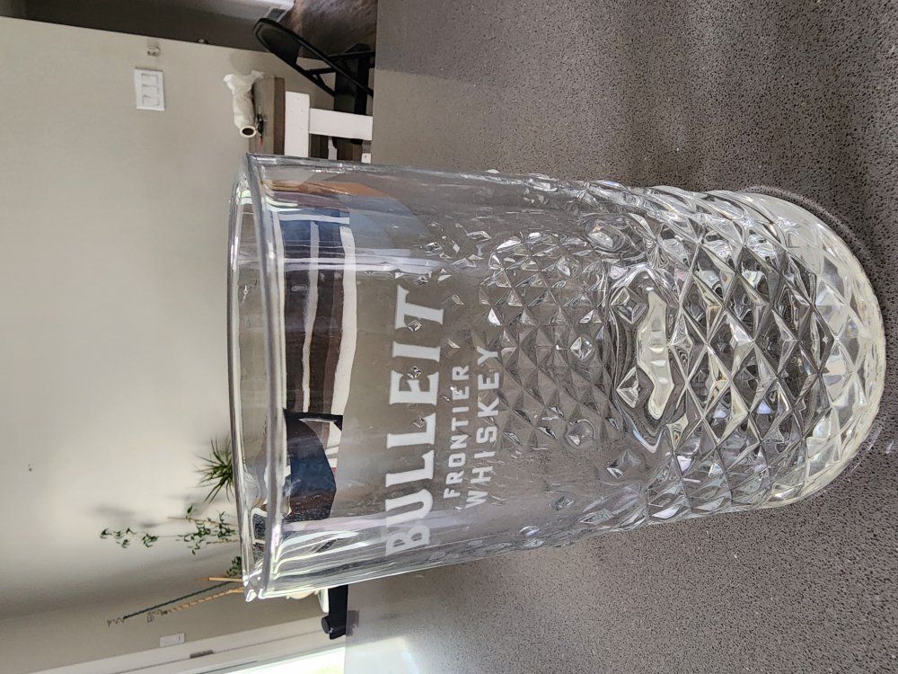 bulleit bourbon mixing glass