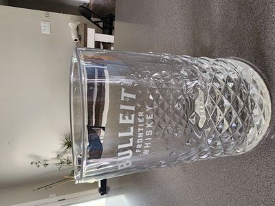 bulleit bourbon mixing glass