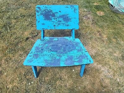 Durable, Heavy Duty, Plastic Bench.