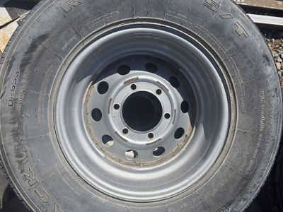 4 trailer tires and rims
