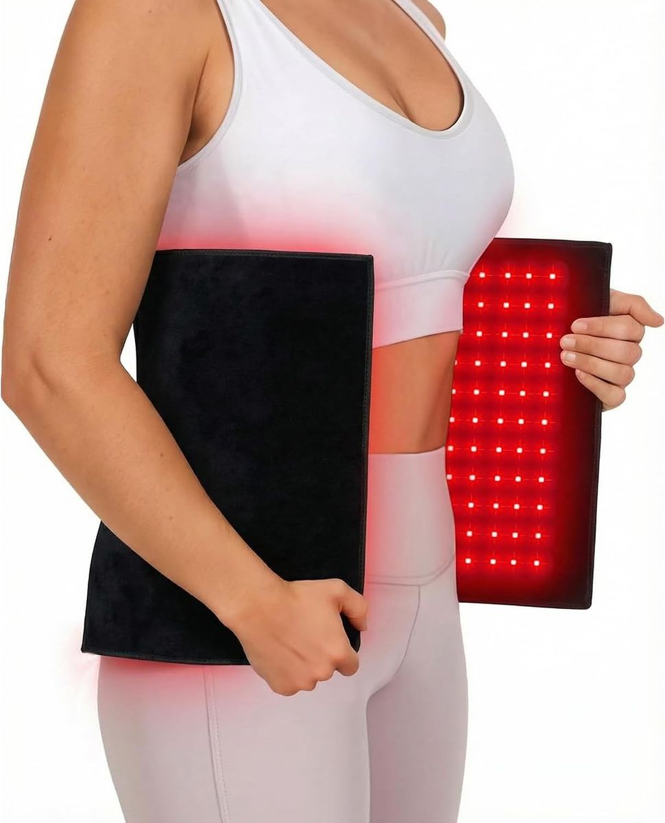 NEW 31.5"x 15.7" Large Red Light Therapy Pad for Body, Near Infrared Light Therapy Wrap with Timer, 270LEDs Dual 660nm & 850nm
