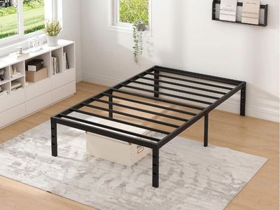 NEW Twin Metal Platform Bed Frame 14" Clearance