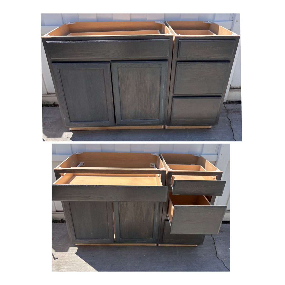 Nice Set Of Base Cabinets! Lots of storage space