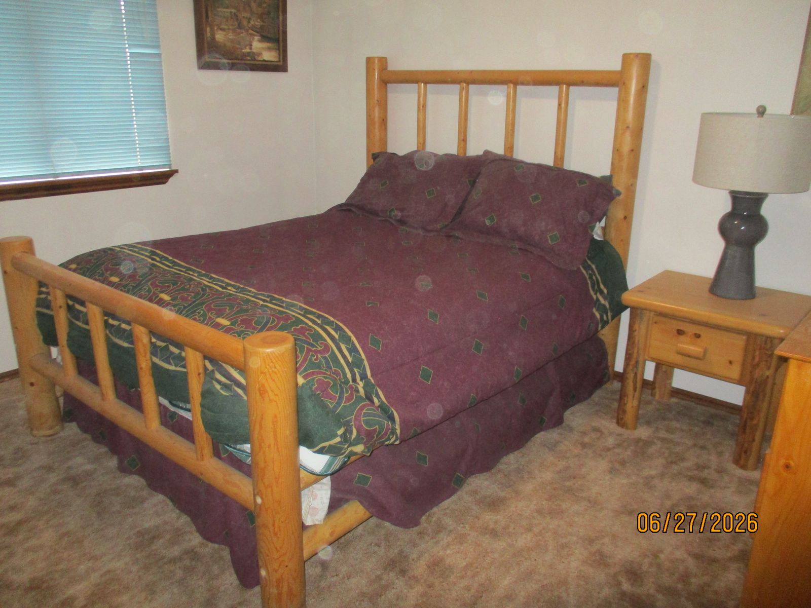 Complete Double Size Log bed