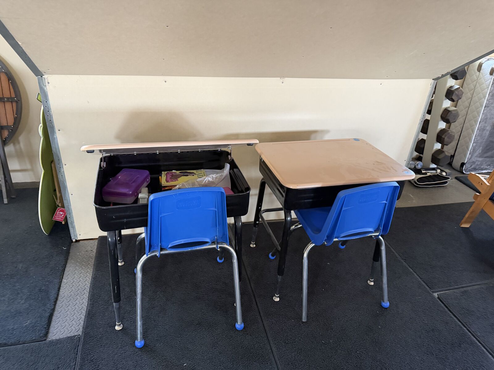 Old Fashion Student Desks