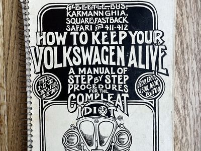 How to Keep Your Volkswagen Alive by John Muir - VW Repair Manual for Beetle, Bus, Karmann Ghia