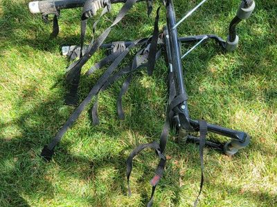 Allen k Bike Rack for Car Trunk - Adjustable Straps, Excellent Condition