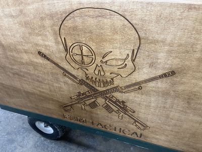 Guns storage cabinet with wheelss