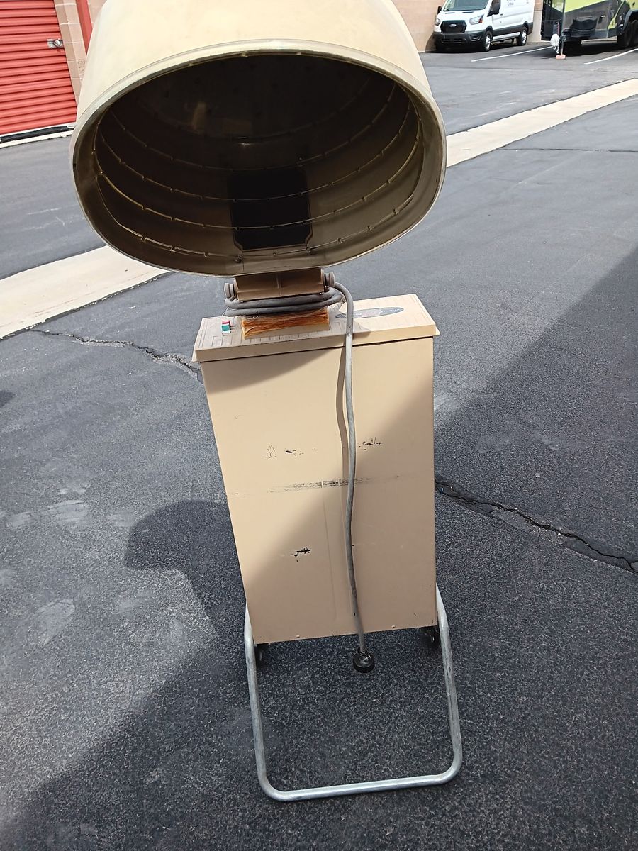 Vintage 1960s standing hair dryer