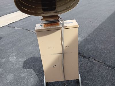 Vintage 1960s standing hair dryer
