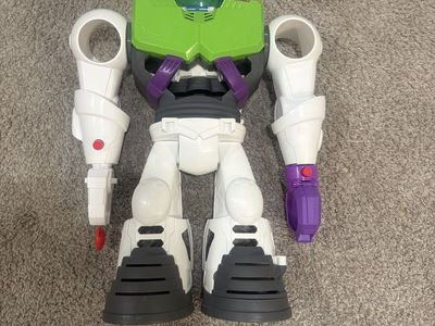 Large Buzz Lightyear imaginext toy